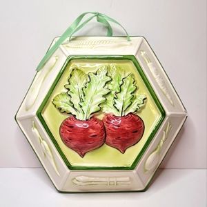 Spring Beets Vintage Ceramic Mold by Sigma the Tastesetter Japan